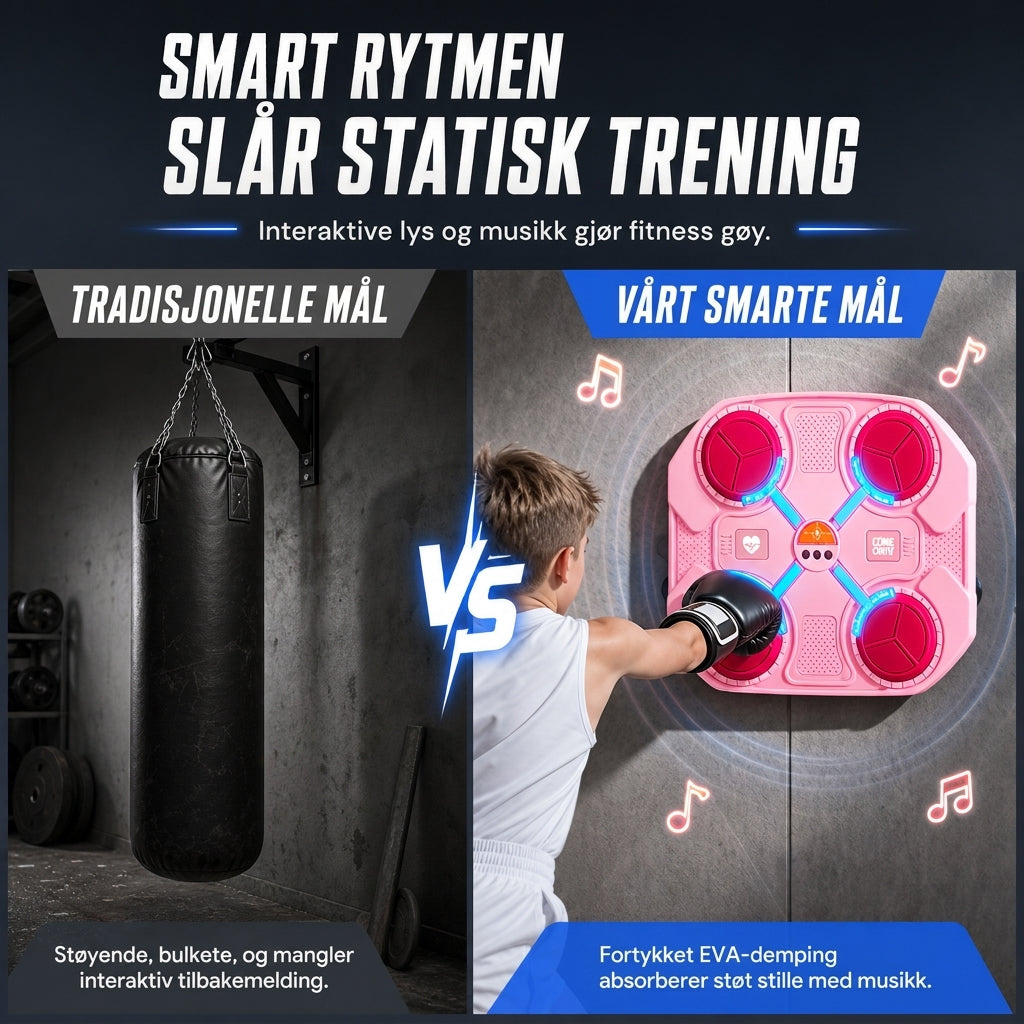 Elektronisk musikkboksmål for barn med rytmereaksjonstrening, egnet for hjemmetrening og stressavlastning