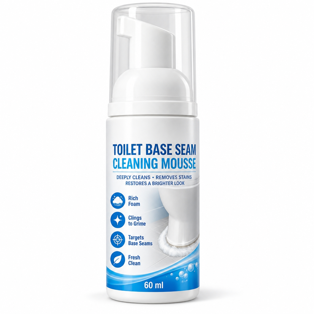 🚿 50 % RABATT NÅ! ✨ Rengjøringsmousse for toalettfuger – skum som fester seg, løser opp smuss i sprekker og gir glans – perfekt til badet 🧼