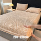 🛏️ 360° elastisk, mykt strikket laken med strikk rundt hele kanten☁️ – Mykt, tettsittende og enkelt å trekke på, koselig komfort til enhver seng ✨
