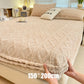 🛏️ 360° elastisk, mykt strikket laken med strikk rundt hele kanten☁️ – Mykt, tettsittende og enkelt å trekke på, koselig komfort til enhver seng ✨