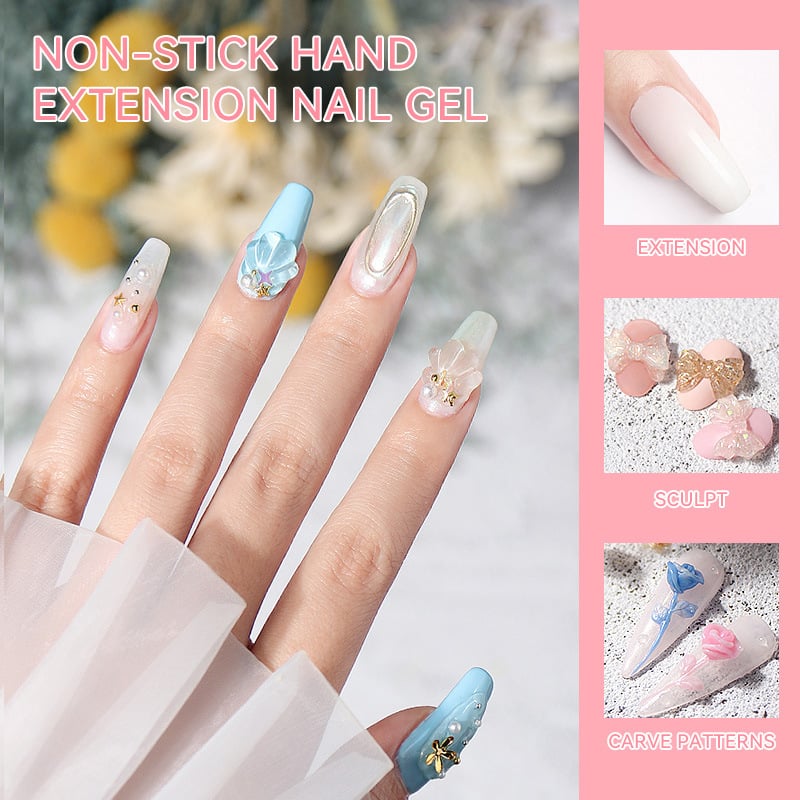 🥳SOMMERENS SPESIALTILBUD💞OVER 50 000 SOLGTE!🔥Gel til negleforlengelse💅