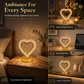 💎 Få 50 % rabatt nå! 🔮 Nattlampe i geometrisk krystallform – berøringsstyring, 3D-lysreflekser, oppladbar – stemningsbelysning til soverommet 🌙