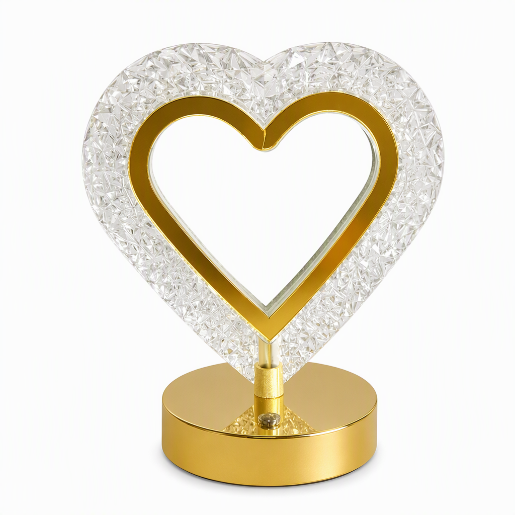 💎 Få 50 % rabatt nå! 🔮 Nattlampe i geometrisk krystallform – berøringsstyring, 3D-lysreflekser, oppladbar – stemningsbelysning til soverommet 🌙