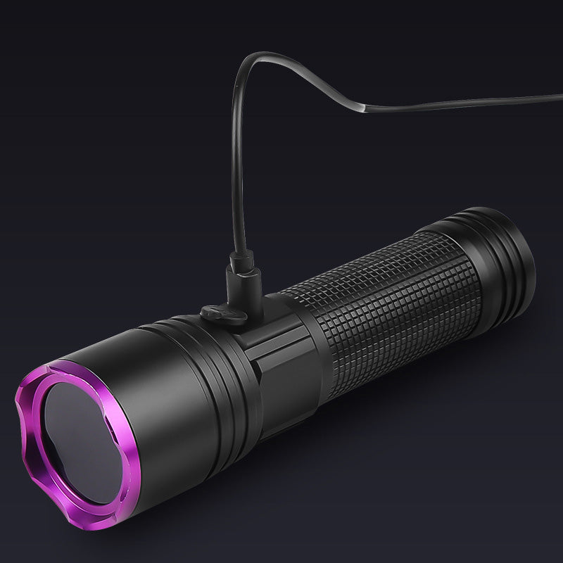 Rechargeable Multi-Function UV Flashlight