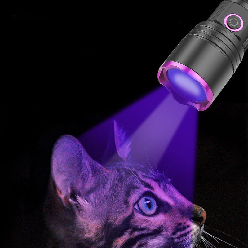 Rechargeable Multi-Function UV Flashlight