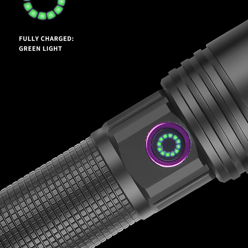 Rechargeable Multi-Function UV Flashlight