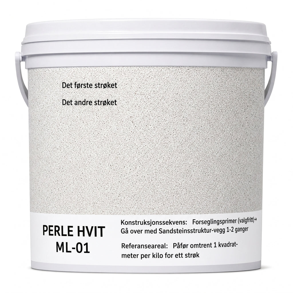 Marmor-look teksturert belegg for innvendige og utvendige vegger og gulv