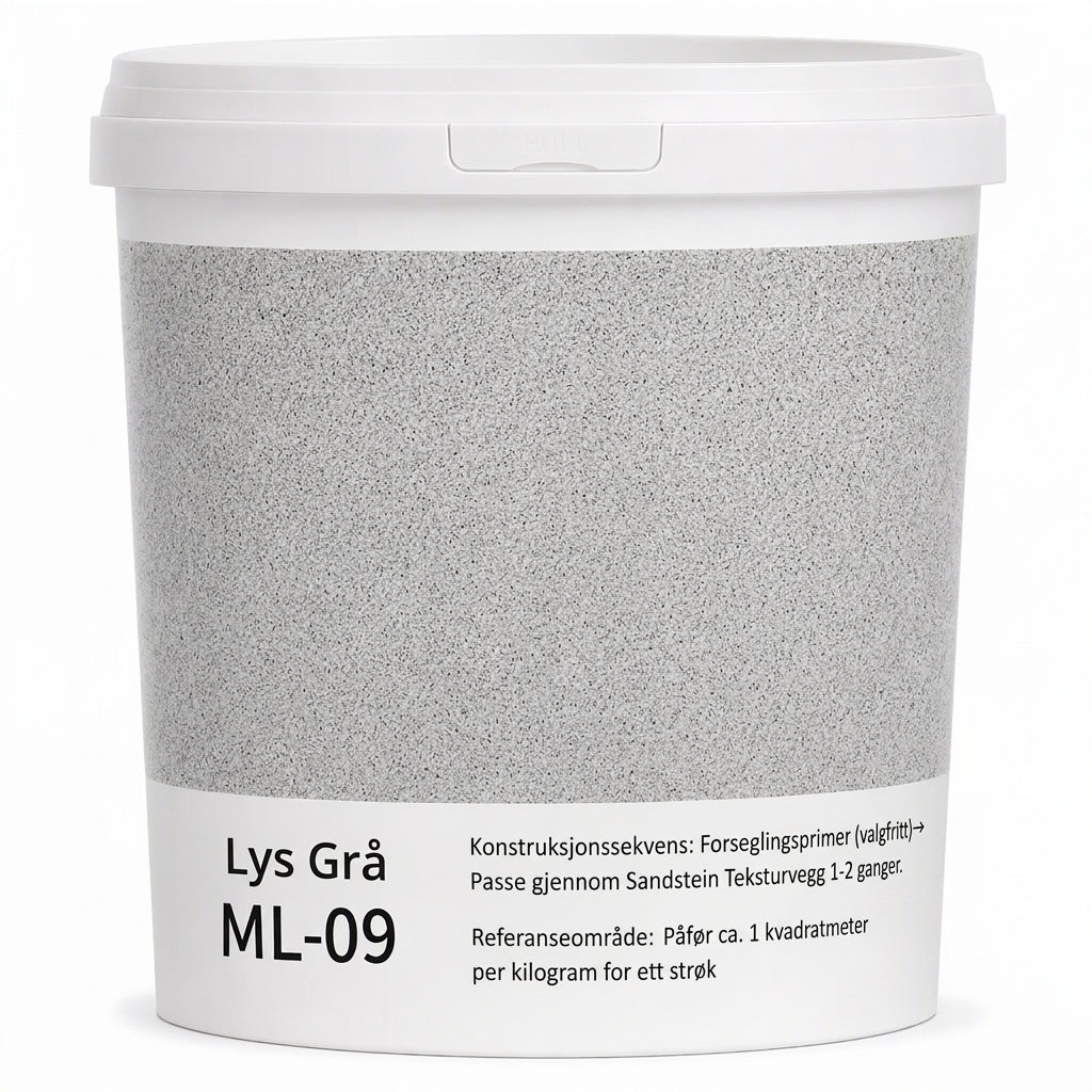 Marmor-look teksturert belegg for innvendige og utvendige vegger og gulv