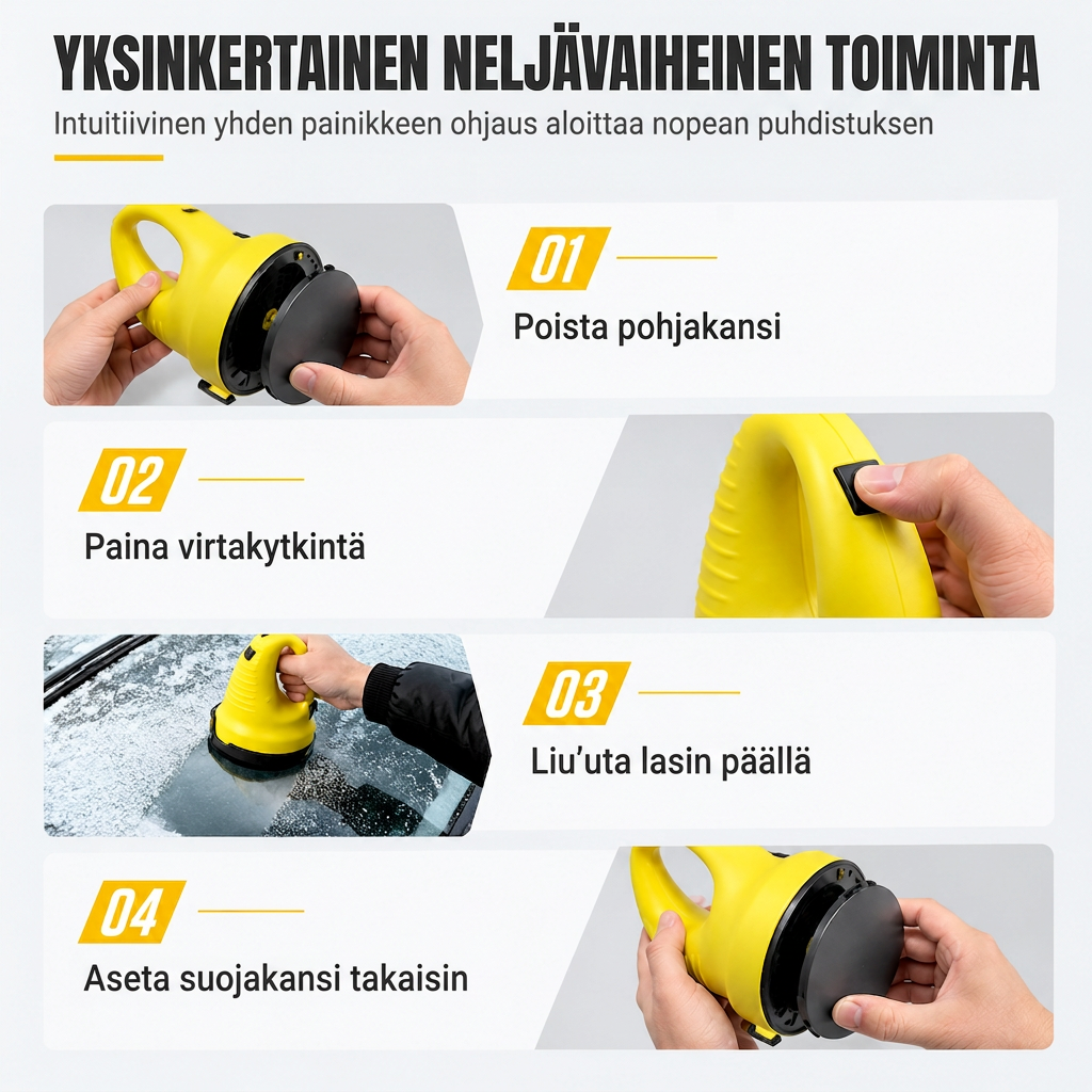 ❄️ – 50 % rabatt!🚗⚡ Elektrisk verktøy for fjerning av snø og is fra frontruten på biler: Hjelper med å raskt fjerne snøansamlinger om vinteren🌨️🧊💨
