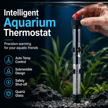 Selvregulerende varmelegeme for akvarium, beregnet for nedsenking