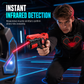 Laser-tag-leketøy for barn med lyd- og lyseffekter