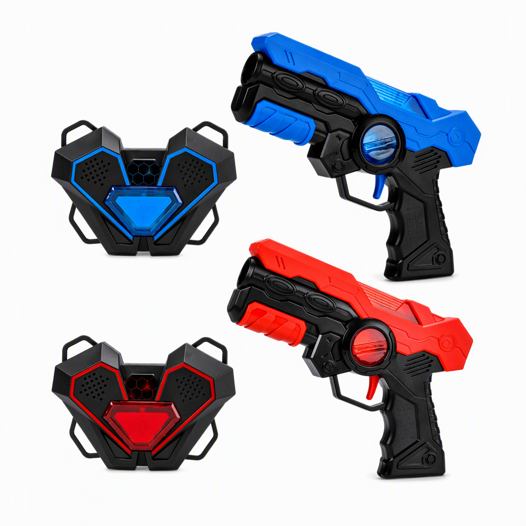 Laser-tag-leketøy for barn med lyd- og lyseffekter