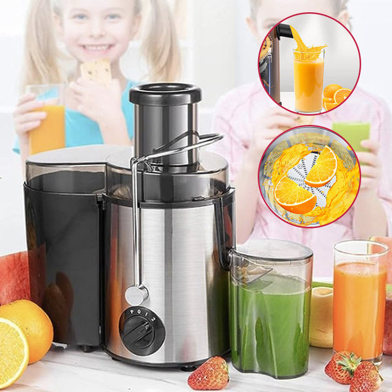 Rask elektrisk juicepresser til hjemmebruk