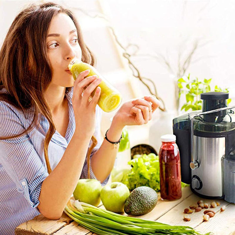 Rask elektrisk juicepresser til hjemmebruk