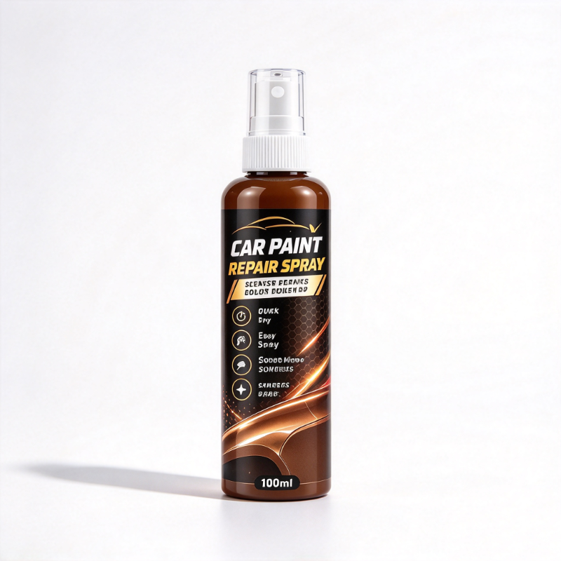 Reparasjonsspray for små riper på bilen og rask utbedring