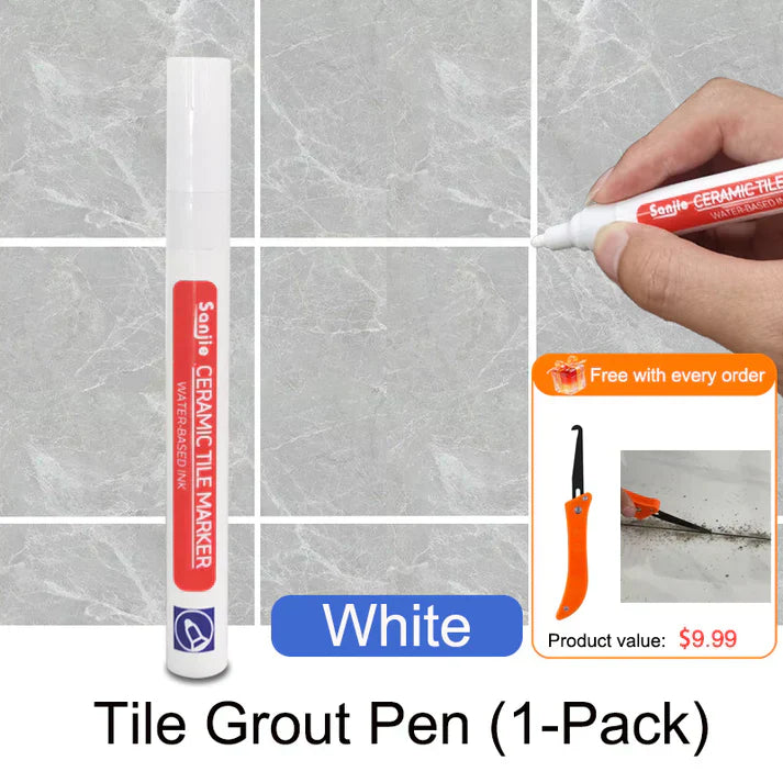 🖌️Medivaa®Mugghindrende og vanntett fugestift for keramiske fliser! 🧱