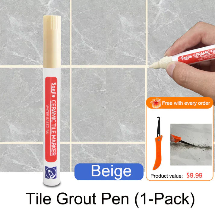 🖌️Medivaa®Mugghindrende og vanntett fugestift for keramiske fliser! 🧱
