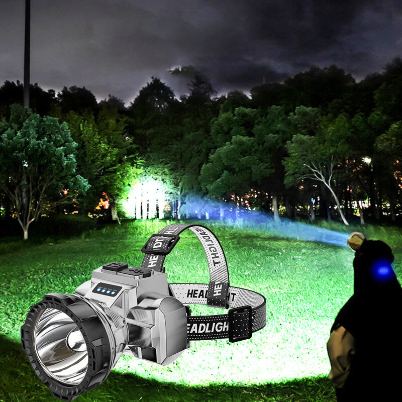 Ultra Bright oppladbar hodelykt
