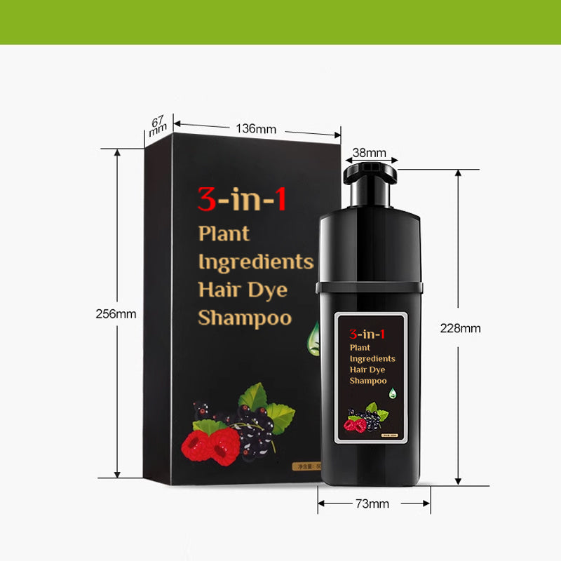 Planteingredienser Hårfargesjampo