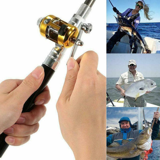 ?Pocket fiskestang Flott for din reise og neste eventyr!