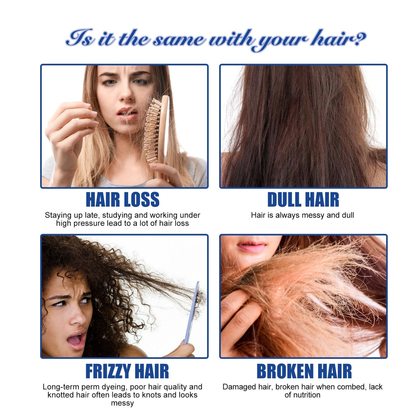 Protein Smoothing Balm - Reparerer hårtekstur og myker frizz
