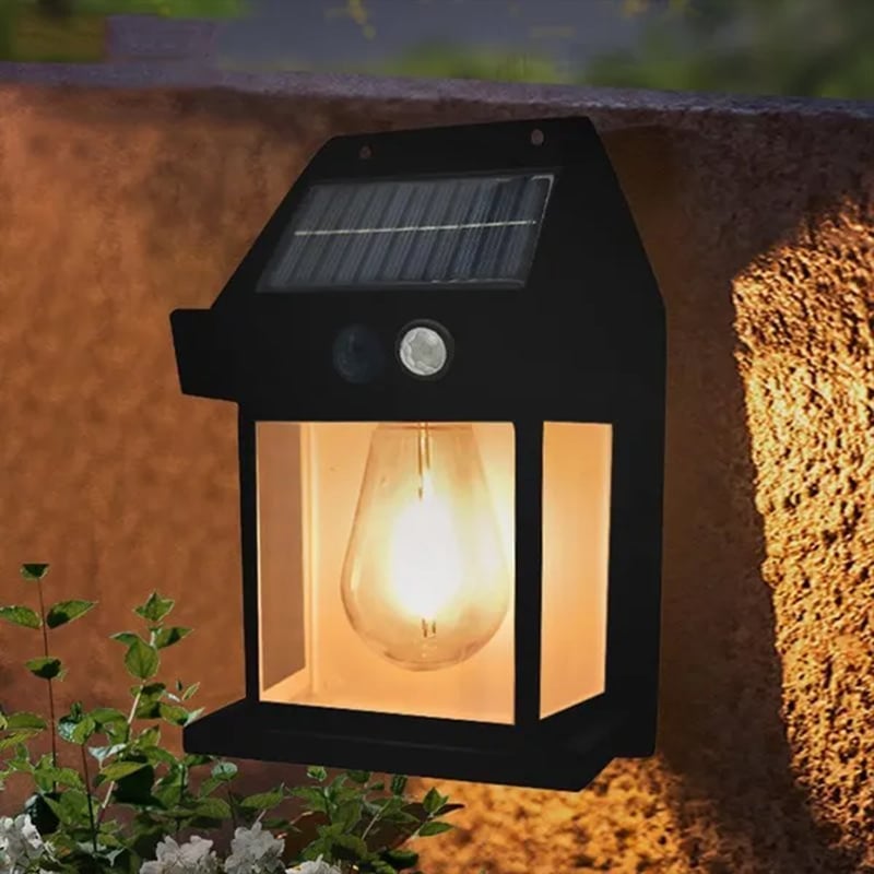 2026 ny utendørs solcellevegglampe