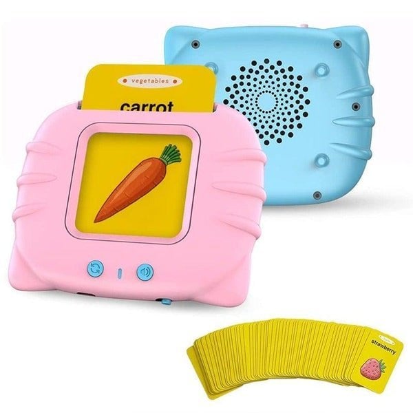 Hørbar Flashcard-enhet + Flashcards for barn
