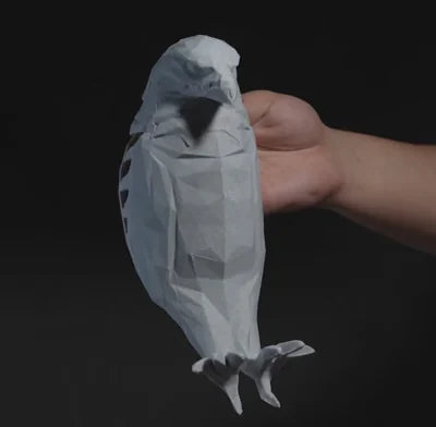 3D Animals LED Vegglampe - Bald Eagle & Night Owl